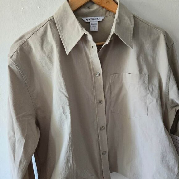 Athleta Midday Cropped Shirt - Picture 7 of 7